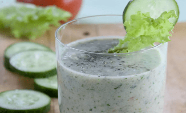 Cúcamar agus kefir
